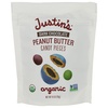 image:imageJustins Dark Chocolate Peanut Butter Candy Pieces  45oz bag Organic Gluten Free NonGMO Responsibly Source Rainforest Alliance Certified Cocoa