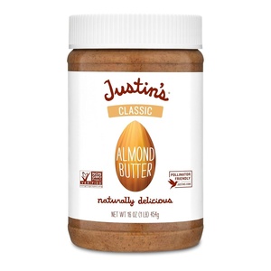 image:imageJustins Classic Almond Butter Only Two Ingredients No Stir Glutenfree NonGMO Ketofriendly Responsibly Sourced 16 Ounce Jar Pack of 1Classic Almond