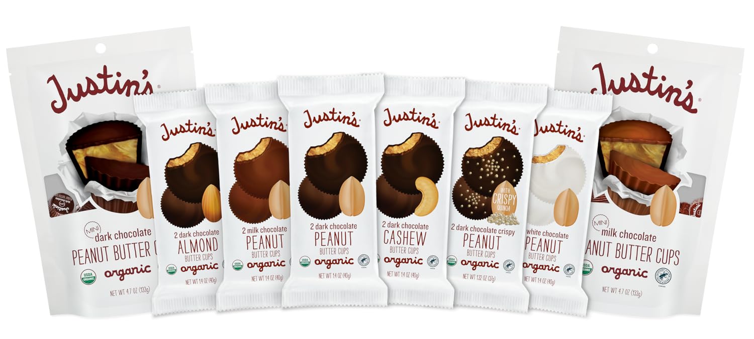 Justin’s : Organic Nut Spreads & Travel Snacks