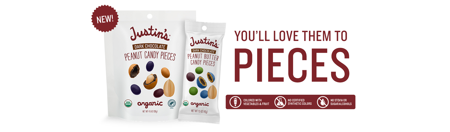 Justin’s : Organic Nut Spreads & Travel Snacks