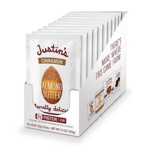 image:imageJustins Nut Butter Almond Cinnamon Squeeze Pack 115 Ounce 10 Pack